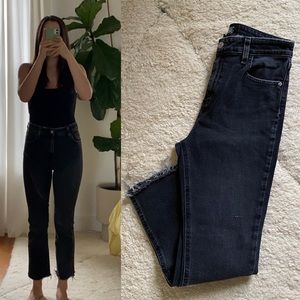 Urban Outfitters BDG Kick Flare Hi-Rise Crop Jeans